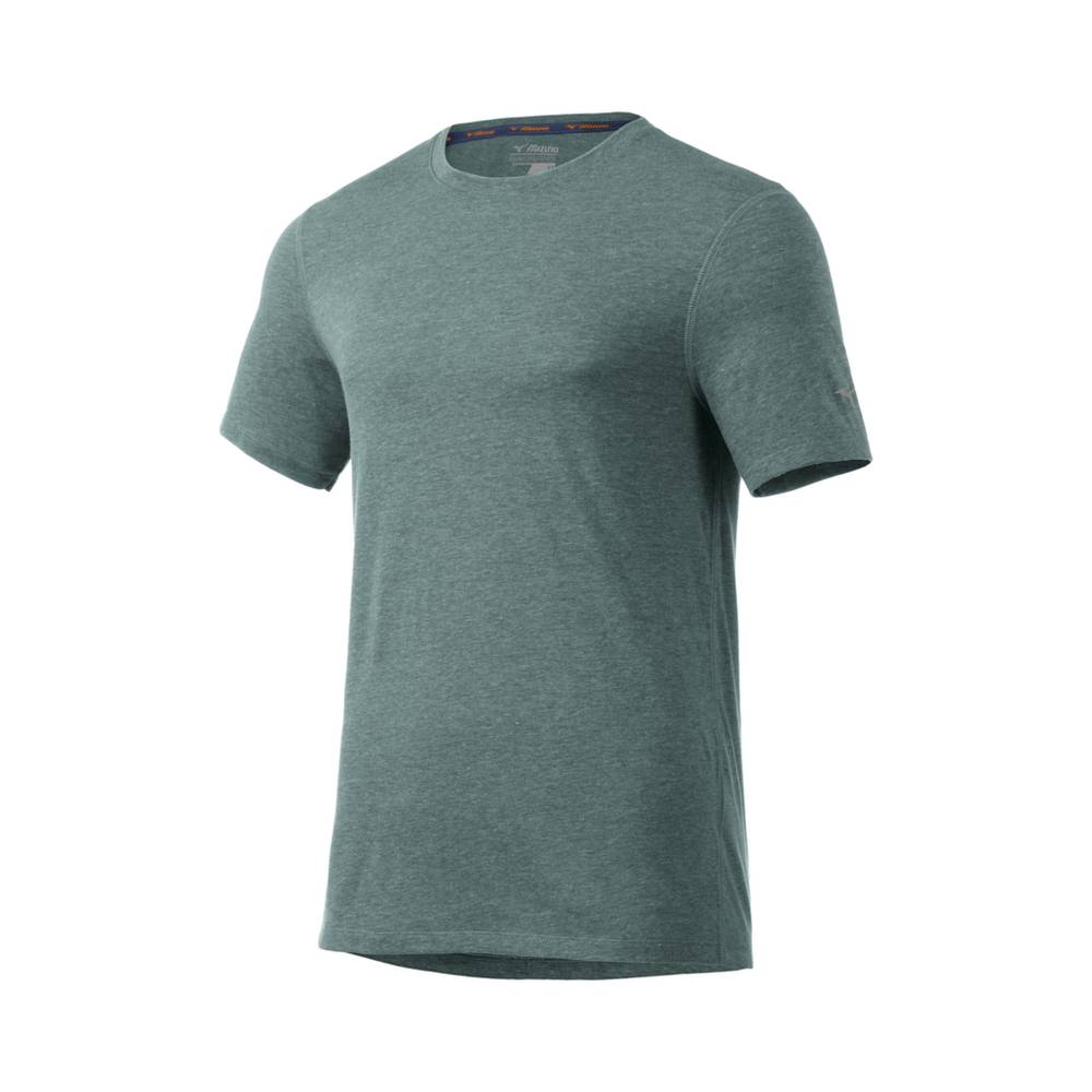 Camisetas Mizuno Inspire Hombre Verde Comprar ZBDC-58314